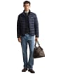 Men's GANT Light Down Jacket - Evening Blue