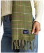 Women's Joules Langtree Scarf - Khaki Check