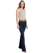 Women's Holland Cooper High Rise Flared Jeans - Deep Indigo