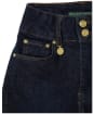 Women's Holland Cooper High Rise Flared Jeans - Deep Indigo