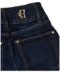Women's Holland Cooper High Rise Flared Jeans - Deep Indigo