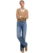 Women's Holland Cooper Seattle V Neck Knit - Dark Camel
