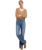 Women's Holland Cooper Seattle V Neck Knit - Dark Camel