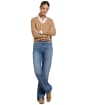 Women's Holland Cooper Seattle V Neck Knit - Dark Camel