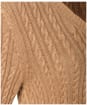 Women's Holland Cooper Seattle V Neck Knit - Dark Camel