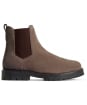 Women’s Fairfax & Favor Sheepskin Boudica Ankle Boots - Deep Taupe