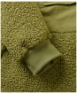 Men's Passenger Clothing Woodland Recycled 1/2 Zip Sherpa Fleece - Khaki