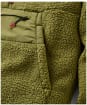 Men's Passenger Clothing Woodland Recycled 1/2 Zip Sherpa Fleece - Khaki