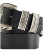 Men's R.M. Williams 1 1/2" Western Drover Belt - Black