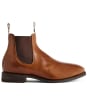 Men’s R.M. Williams Comfort Craftsman Boots, Pull-up Leather, Comfort Rubber Sole, G (Reg) Fit - Tan