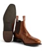 Men’s R.M. Williams Comfort Craftsman Boots, Pull-up Leather, Comfort Rubber Sole, G (Reg) Fit - Tan