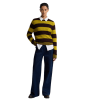 Women's Barbour Woodhouse Striped Cashmere Blend Knitted Jumper - FIG MULTI