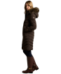 Women's Holland Cooper Chamonix Quilted Coat - Heraldic Chocolate