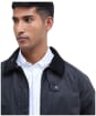Men's Barbour Short Bedale Wax - Navy
