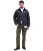 Men's Barbour Short Bedale Wax - Navy