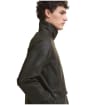 Men's Barbour Short Bedale Waxed Jacket - Olive
