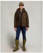 Men's Holland Cooper Essential Waterproof Jacket - Olive Brown