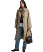 Women's Barbour Cedar Leather Bucket Bag - Rustic Brown
