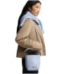 Women's Barbour Cedar Mini Leather Bucket Bag - Zen Blue