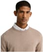 Men's Barbour Pima Cotton Crew Neck Sweater - Greystone