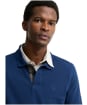 Men’s Barbour L/S Sports Polo Shirt - Estate Blue