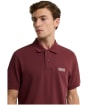 Men's Barbour International Essential Polo - Red Mahogany