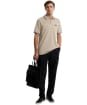 Men's Barbour International Evan Tipped Polo Shirt - Island Fossil