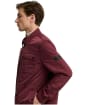 Men's Barbour International Inline Overshirt - Red Mahogany