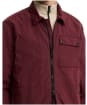 Men's Barbour International Inline Overshirt - Red Mahogany