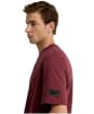 Men's Barbour International Outline T-Shirt - Red Mahogany