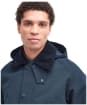 Men's Barbour Winter Ashby Waterproof Jacket - Navy