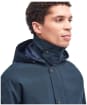 Men's Barbour Winter Ashby Waterproof Jacket - Navy