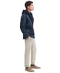 Men's Barbour Winter Ashby Waterproof Jacket - Navy