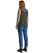 Women's Fairfax & Favor Lorna Quilt Wool Gilet - Khaki