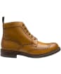 Men's Loake Bedale Brogue Derby Boot - Tan