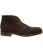  Men's Loake Pimlico Chukka Boot - Dark Brown Suede