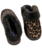 Fairfax & Favor Glencoe Mule Slippers - Leopard