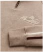 Women's Holland Cooper Sports Club Quarter Zip Sweat - Latte Marl