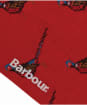Men's Barbour Mavin Socks - Red / Pheasant