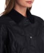 Women's Barbour Beadnell Wax Jacket - Black