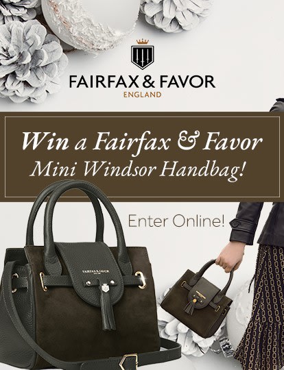 Fairfax & Favor Mini Windsor handbag in Moss Green