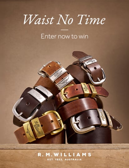 R.M. Williams Belt Competition