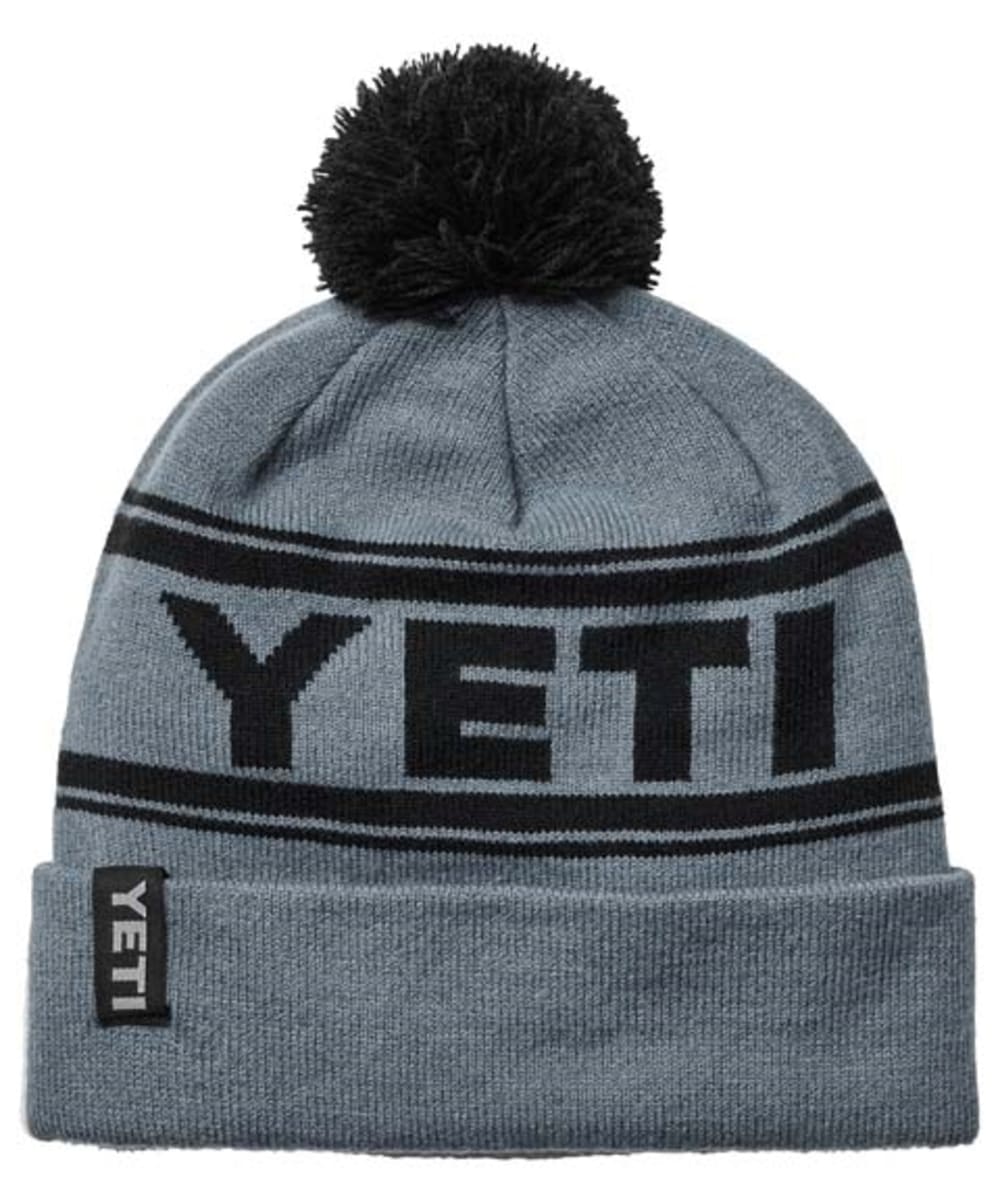 YETI Retro Knitted Bobble Hat - Grey / Black