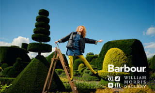 Barbour x William Morris Gallery