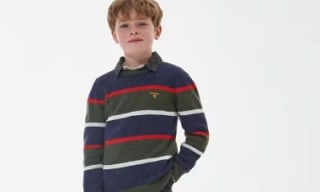 Kids Barbour Sweaters and Hoodies