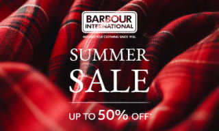Barbour International Sale