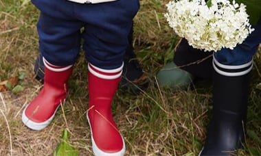 Boys aigle wellies online