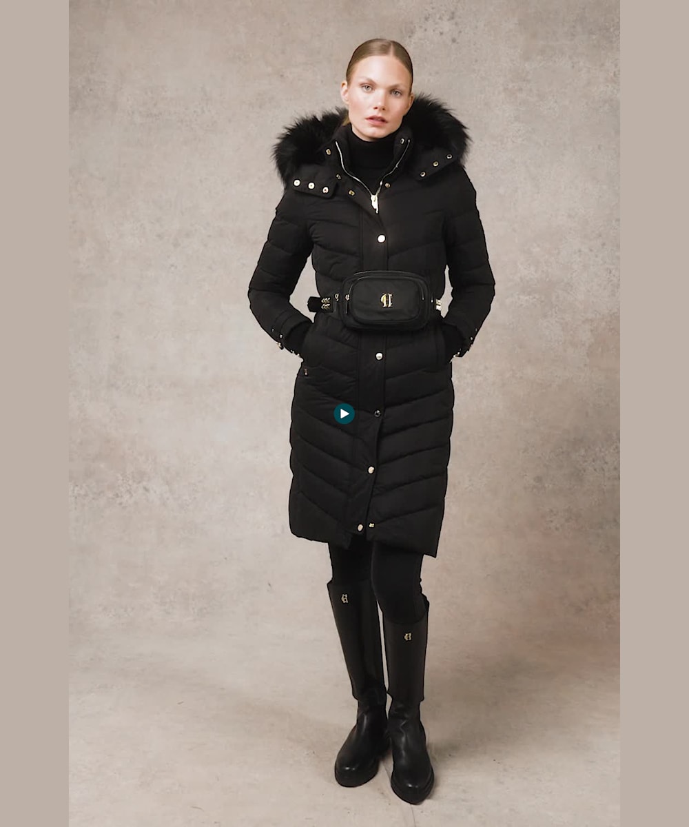 Holland cooper fur coat clearance