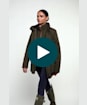 Women's Holland Cooper Stamford Waterproof Country Coat - Khaki