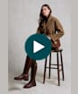 Women's Holland Cooper Hampton Waterproof Boot - Nutmeg